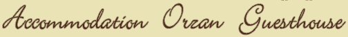 Accommodation Moeciu Orzan Guesthouse